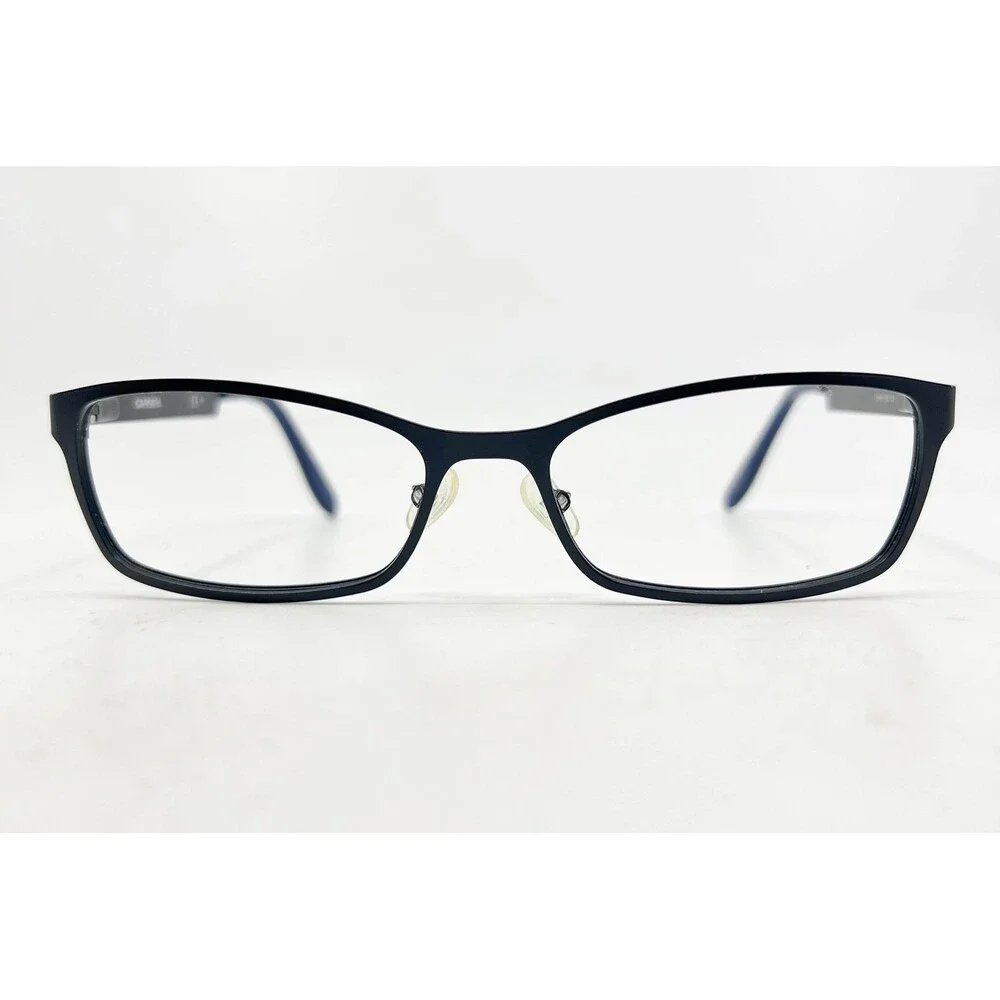 Carrera CA5535 003 135 Womens Eyeglasses Frames Matte Black Blue 53-16-135